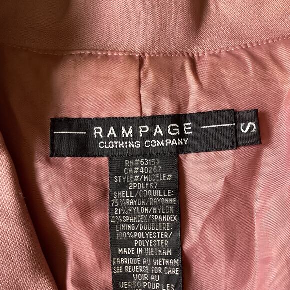 Rampage Blush Pink Blazer - Picture 4 of 5